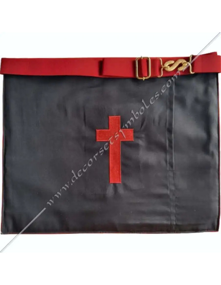 Tablier 18e Degre Chevalier Rose-Croix autre angle de vue