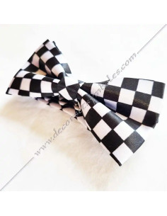 NDS030-bow-ties-masonic-checkers-mosaic-paves-blacks-whites-gifts-accessories-decorations-fm 2