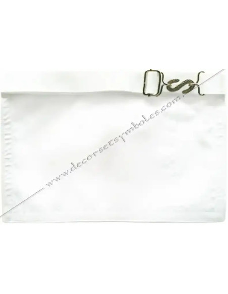 White Companion or Entered Apprentice Apron