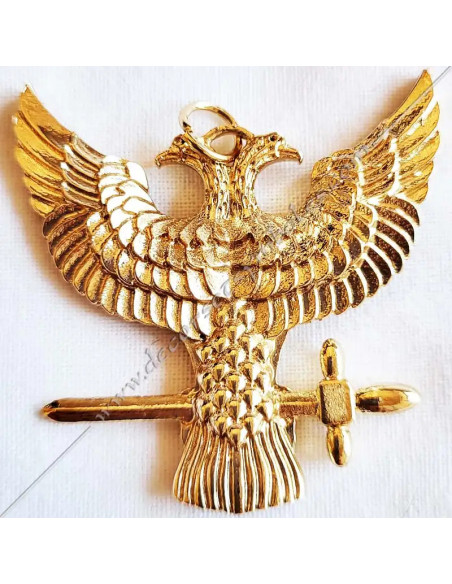 Symbole : aigle bicéphale du 30e degré du REAA
