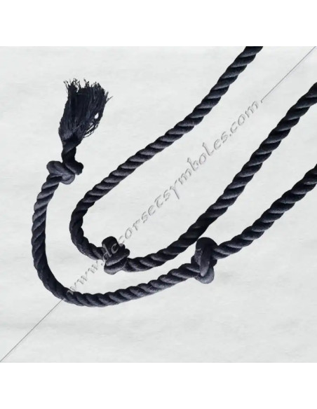 MAR013-cordelieres-black-cords-Masonic-ropes-Martinist-ropes-Martinism-tassels-knots-fm