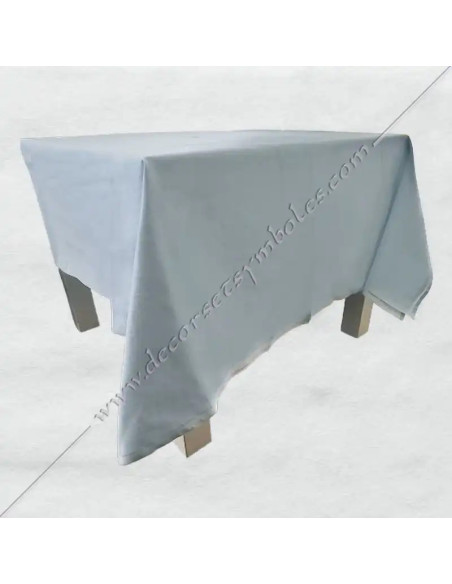 ACC046-nappes-maconniques-bleus-ciel-plateaux-officiers-venerables-rer-francais-moderne-emulation-fm
