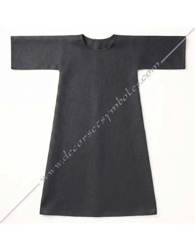 Black OTO Robe with Tau Cross | Ritual Garment