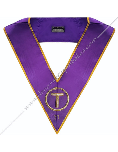 Collar 31th degree GOE - Memphis Misraim - HRM 058