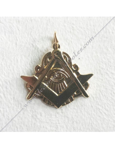 Pendentif Oeil Escuadra Compás Joyas Masónicas