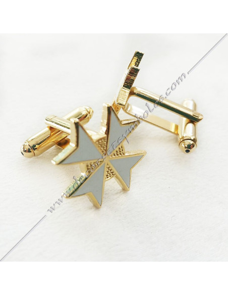 Malta Cross Cufflinks - Jewels - BMA 002