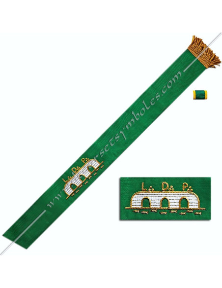 HRF023G-echarpe-maconnique-cordon-baudrier-15eme-degre-reaa-rite-ecossais-ancien-accepte-decors-franc-maconnerie-fm