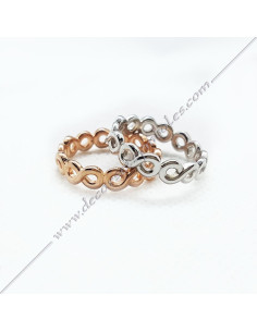 Infinity Ring Symbol Lake Love - Masonic Jewellery - BFM 020 2