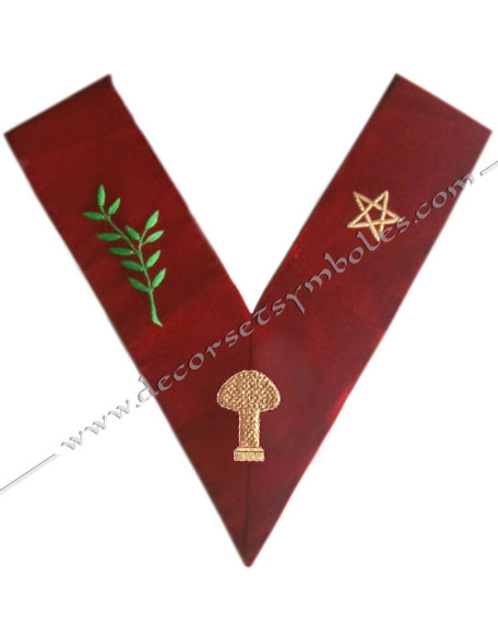 Keeper of the Seals Collar 14th degree Officer AASR