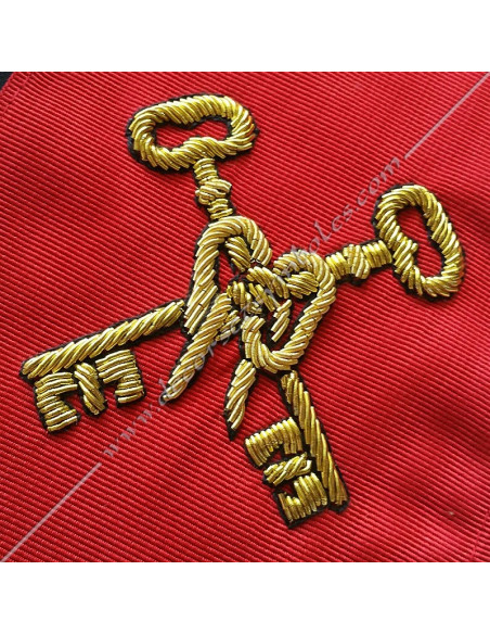 HRA116-sautoir-cordon-maconnique-officier-18eme-degre-reaa-chevalier-grand-tresorier-atelier-perfection-fm