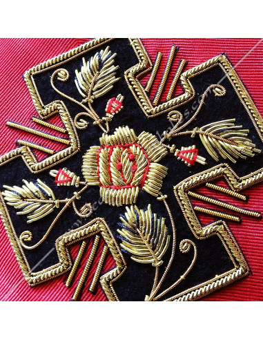 Collarín Oficial Chevalier Gardien vue de dos