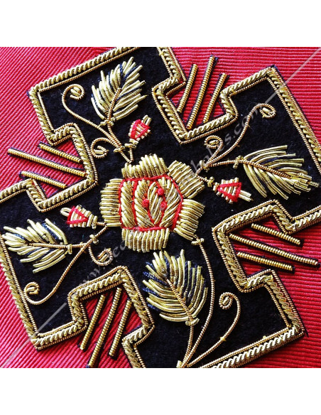 Collarín Oficial Chevalier Gardien vue de dos
