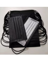 Lot 50 Masques Protection Jetables negro