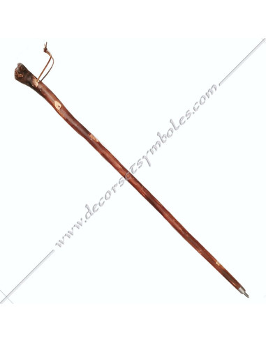 Bâton ou Canne Maçonnique de Compagnon en Chêne | 110 cm