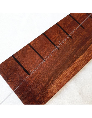 Graduated Acacia Companion Ruler - Tools of Lodge - OUT 053
