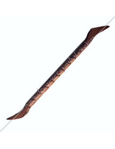 Levier Maçonnique en Bois d'Acacia pour Compagnon | 60 cm