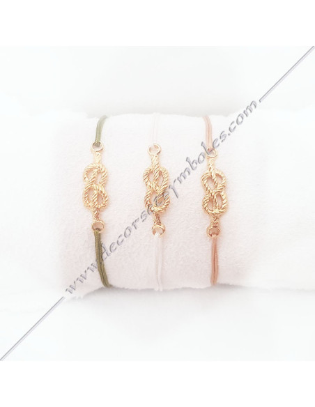 MSC240-bracelets-maconniques-lacs-amour-bijoux-femme-fille-or-decors-accessoires-fm-cadeaux-pendentifs