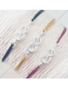 Silver Cord Love Lake Bracelet Masonic Jewellery