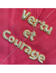 HRA225S-sautoirs-cordons-maconniques-25e-degre-reaa-chevalier-serpent-airain-vertu-courage-decors-fm 2