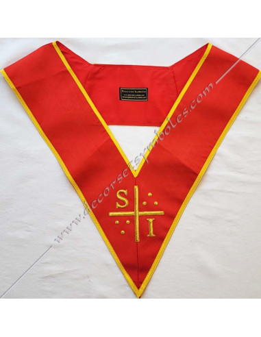 Sautoir Martiniste SI Rouge Martinisme