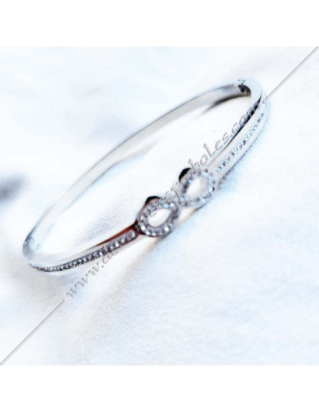 Gold or Silver and Strass Lake of Love vue de face