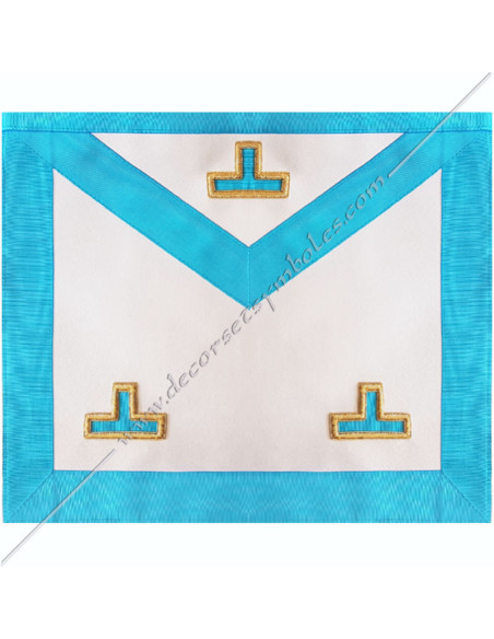 tablier-maconnique-venerable-maitre-rite-francais-groussier-3-taus-or-turquoise