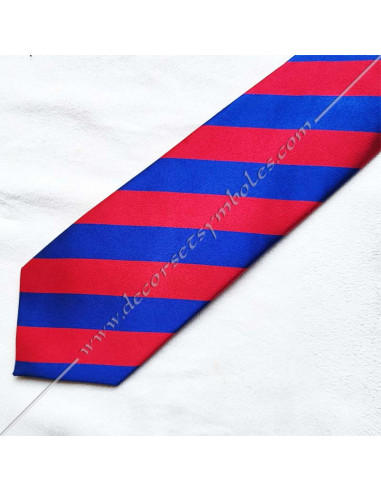 CVT045-masonic-arch-tie-royal-blue-red-decorations-gifts-souvenirs-ceremonies-tools-accessories-fm