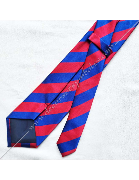 CVT045-masonic-arch-tie-royal-blue-red-decorations-gifts-souvenirs-ceremonies-fm-tools-accessories