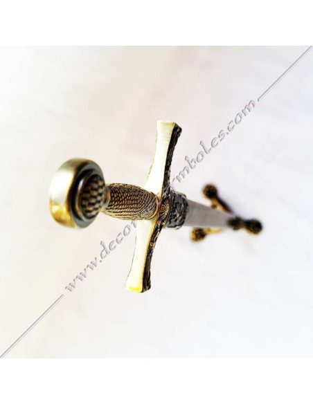 CFM030-masonic-paper-cutters-swords-excalibur-king-arthur-gifts-accessories-tools-decorations-fm-signs-gloves-white