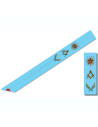 Cordón Maestro Rito Francés Groussier Escuadra, Compás
