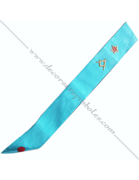 BRF003B-sashes-harness-masonic-masters-french-groussier-rite-decorations-symbols-accessories-tools-jewels-fm