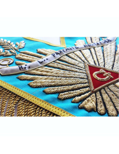 VRF072B-cordons-sautoirs-maconniques-venerables-maitres-decors-fm-rite-francais-groussier-passe-honneur-banderoles-fm 2