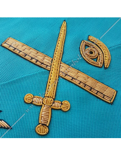 SRF006B-officer-collars-greats-experts-french-groussier-rite-masonic-sashes-lodges-accessories-tools-gifts-fm 2