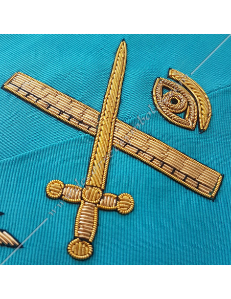 SRF006B-officer-collars-greats-experts-french-groussier-rite-masonic-sashes-lodges-accessories-tools-fm-gift