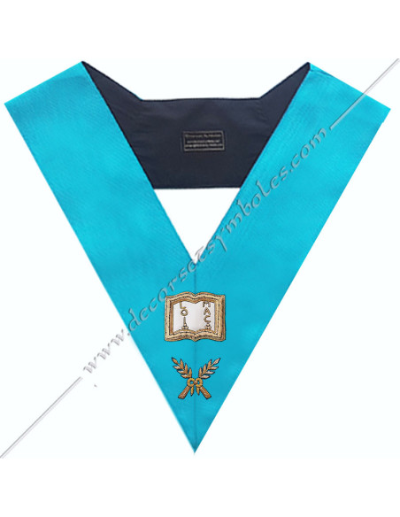 SRF008B-collars-officiers-orators-rite-french-groussier-masonic-sashes-rituals-accessories-books-law-mac-tools-fm