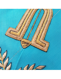SRF005B-officer-collars-2nd-seconds-masonic-guards-supervisors-groussier-french-rite-perpendicular-plumb-line-fm 2