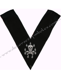 ENSRF109-pack-set-9-collars-sashes-masonics-officers-lodges-french-groussier-rite-accessories-tools-fm 2