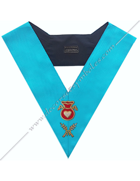 ENSRF109-pack-set-9-collars-sashes-masonics-officers-lodges-french-groussier-rite-accessories-tools-fm