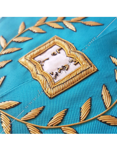 SRF018B-collars-officers-masonic-orators-jumpers-rite-french-groussier-book-law-mac-lodges-white-fm-gloves