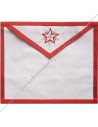 TRA076R-tabliers-maconniques-compagnons-apprentis-blancs-decors-accessoires-symboles-rituels-etoile-g-fm