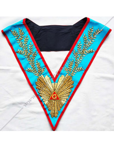 Sautoir Maçonnique Vénérable Maître | REAA | 224 Acacia &