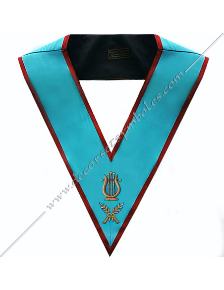 SRA071R-music-masters-columns-harmonies-reaa-masonics-collars-jumpers-sashes-lyres-acacia-ancient-fm