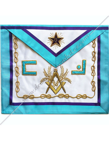 TRM080P-maconniques-maitres-tabliers-memphis-misraim-venise-egyptien-isis-equerre-compas-etoile-acacia-fm