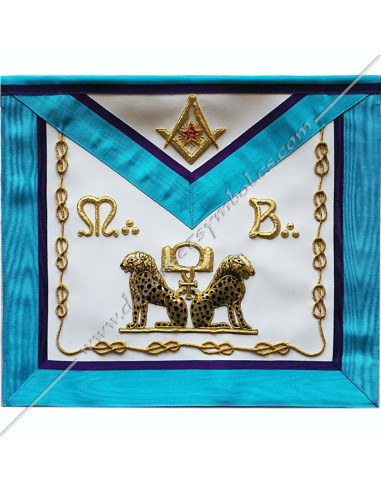 TRM432P-venise-lions-tachetes-equerre-compas-tabliers-memphis-maconniques-egyptiens-horus-isis-fm