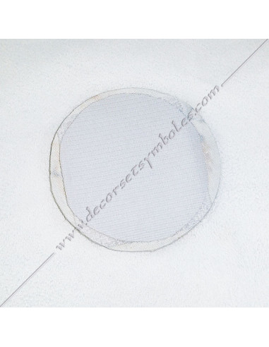 Diamètre 6 cm, fixation velcro