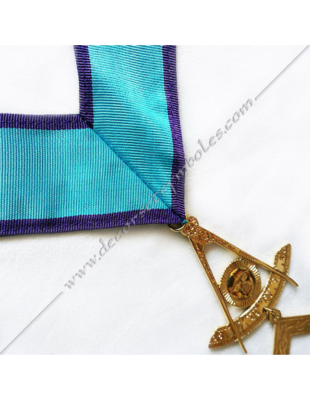 Collarín VMI Rito Menfis-Misraim vue de face