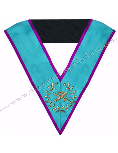 Sautoir Maçonnique Expert Memphis-Misraïm Épée & Règle