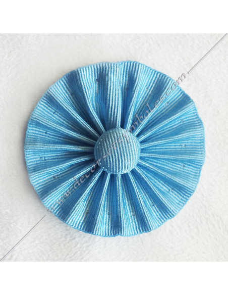 ACC021-cocardes-rosettes-maconnique-bleu-ciel-rer-francais-moderne-decors-accessoires-outils-fm