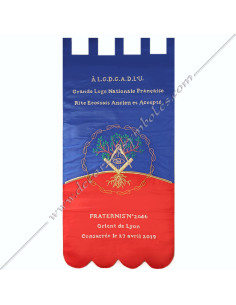 Masonic Banner, Flag of Lodge All Rites