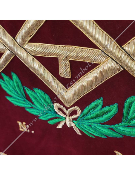 Couleur ou bannière des compagnons du devoir en tissu
